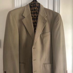 Men’s Nautica single breasted suit with pleated pants